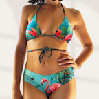 Top Triangle Flamant Chic