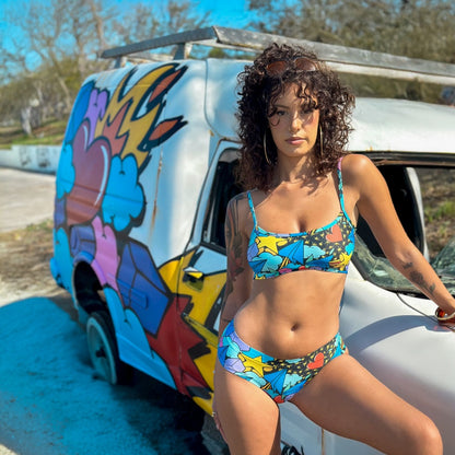 Monokini / Culotte Cosmic Love